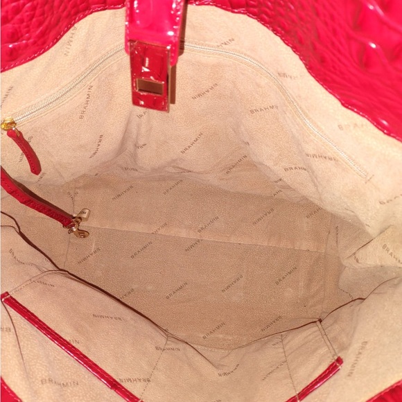 NWT Brahmin Red Bag - Picture 3 of 5